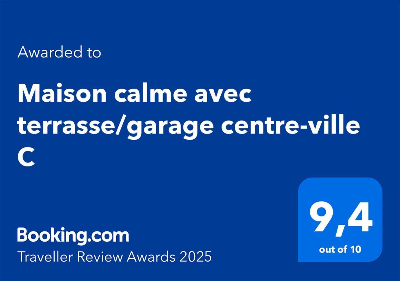 Ferienhaus Maison Calme Avec Terrasse/garage Centre-ville C *